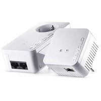 Devolo dLAN 550 WiFi Adaptateur Powerlan (500 Mbit/s, complément, 1 x port LAN, Power Line WiFi, répéteur WiFi, amplificateur,
