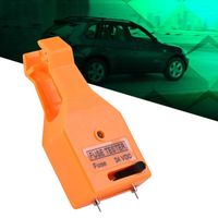 Extracteur de fusible, vérificateur de fusible orange portable, plastique de fusible automobile Mini / Standard et Maxi