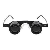 Omabeta lunettes de soleil polarisées Jumelles de pêche 10X Focus réglable multi-enduit lunettes de pêche pour photo oculaire