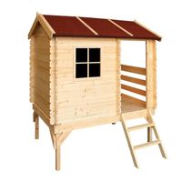 Maison en bois pour enfants - Timbela M501B - 175x130xH205cm