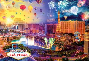 PUZZLE Fabuleux Las Vegas – Puzzle de 2000 pièces pour ad
