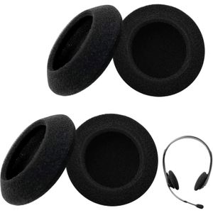 Coussinets Mousse Pour Casque Logitech G35 G930 Etc. - Rouge/noir, Neufs !
