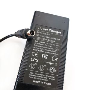 PIECES DETACHEES TROTTINETTE ELECTRIQUE Chargeur Xiaomi M365 PRO 1S Essential - 42v2A POUR