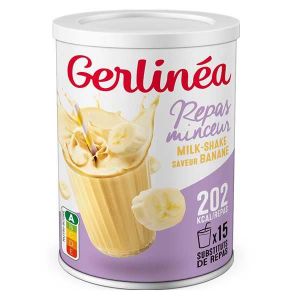 SUBSTITUT DE REPAS Gerlinéa Repas Minceur Milk-Shake Banane 436g