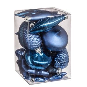 Kit Decoration Sapin De Noel Bleu