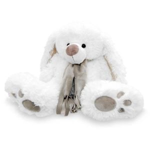 Peluche Géant Lapin Gris 120 CM – Vuni - Teddyway