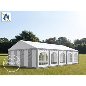 TONNELLE - BARNUM Tente de réception TOOLPORT 5x10m PVC anti-feu - G