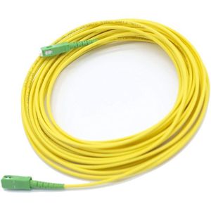 3m Cable a Fibre Optique pour Orange Livebox, Les Box Red SFR et Bouygues  Telecom Bbox, SC/APC vers SC/APC Simplex Monomode OS2 9/c (3m)