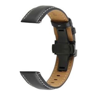 BRACELET MONTRE CONNEC. Bracelet pour Galaxy Watch 5 / 5 Pro / 4 Cuir véri