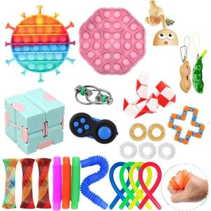 Cheap Fidget Toy Pack pour Enfants autistes Adultes Anxiété Autisme Soulagement de lanxiété Stress Toys Set NMTUHAO 40pcs TIK Tok Fidget Toys Pack Pas Cher A 