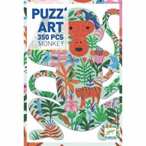 PUZZLE Puzzle Animaux - DJECO - Puzz' Art Monkey 350 pièc