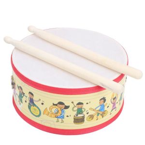 KALIMBA HURRISE Ensemble de tambour à main pour enfant Tambour double face, batterie à main, créativité pour la maison instruments sanza
