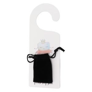 ACCROCHE-SAC Accroche-porte Fée des Dents avec sac pour dents perdues, décoration de pièce design en plastique et tissu