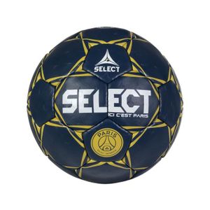 BALLON DE HANDBALL Ballon de handball Select PSG ICI C'EST PARIS - bleu marine/jaune or - Taille 2