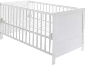 Lit bébé Convertible pour Jumeaux Duo - 86,7x203,8x100 cm - Blanc -  Boutique en ligne 100% fiable.