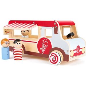 COUPELLE - COUPE GLACE Small Foot 11457 Grand Chariot Bois, avec Figurine