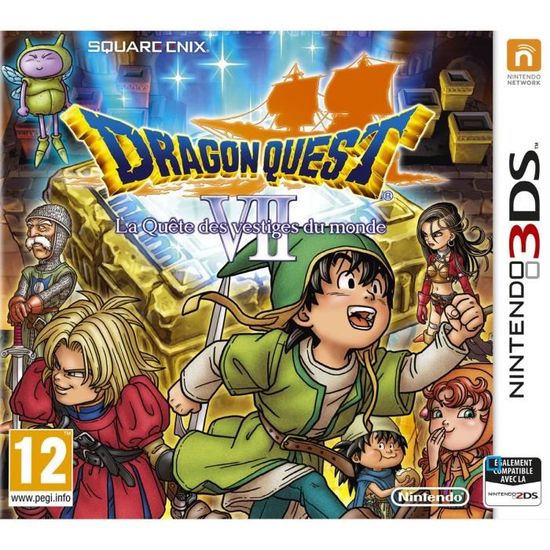 Dragon Quest VII La Quête des vestiges du monde Jeu 3DS