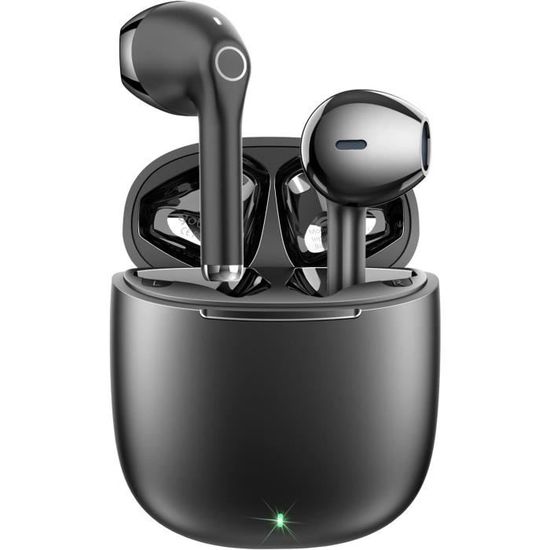 Écouteurs Bluetooth Yobola 5.1 - Stéréo, 25h Autonomie, USB-C | Résistance IPX5 Pour Sport