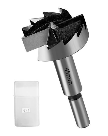 Mèche Bois 10 Forets à Chanfreiner Pour Bois - HSS - Kit Complet Avec Fraises Et Clé Hexagonale (2.8 à 4mm) Foret A Chanfrein