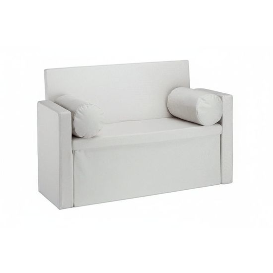 Coffre Banc Pliable Patchwork Cotele HOME DECO FACTORY - Rangement Multifonction 76x38x38 Cm Beige Gris Rouge Vert