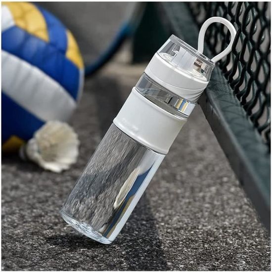 Bouteille Isotherme Inox 1L Avec Support Téléphone Intégré - Gourde Sportive Noire