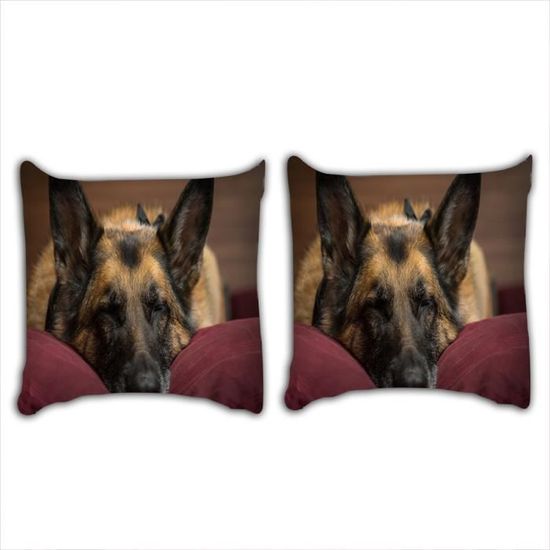 Maman Chien.. - Coussin Personnalisable - Jusqu'à 3 Chiens