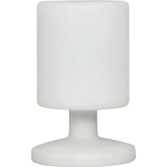 Lampe de table d'extérieur LED Smartwares Blanche 5W - Batterie rechargeable 8h