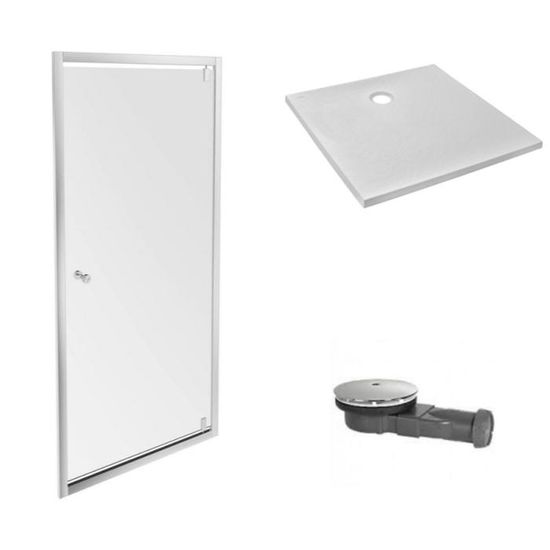 Receveur douche JACOB DELAFON Ipso 80 x 80 extraplat