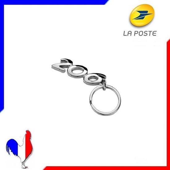 Porte clé Peugeot 206 clf cle keychain MS47 FR - Cdiscount Bagagerie ...
