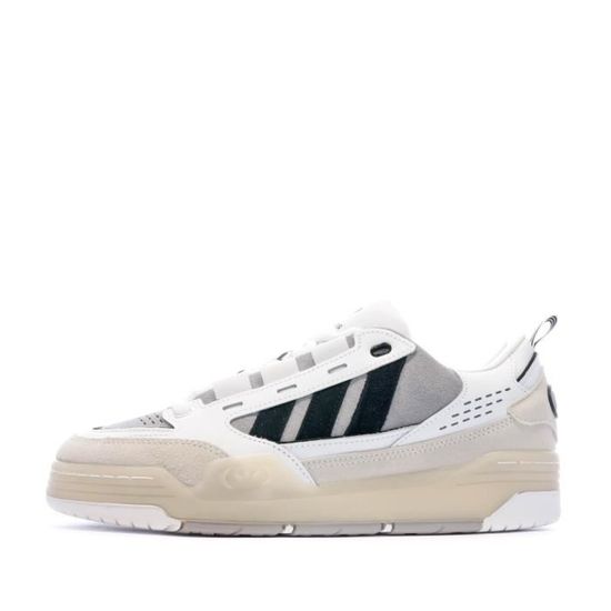 Baskets Homme - Adidas Originals - Adi2000 - Blanc/Gris - Cuir - Lacets Grey - Cdiscount Chaussures