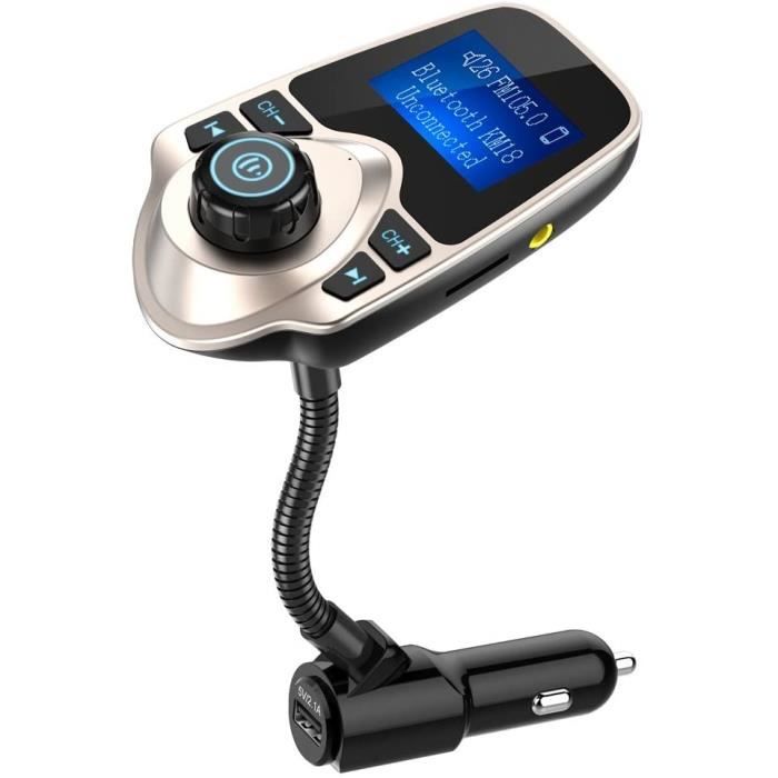 Bluetooth car fm transmitter audio adapter receiver wireless handsfree
