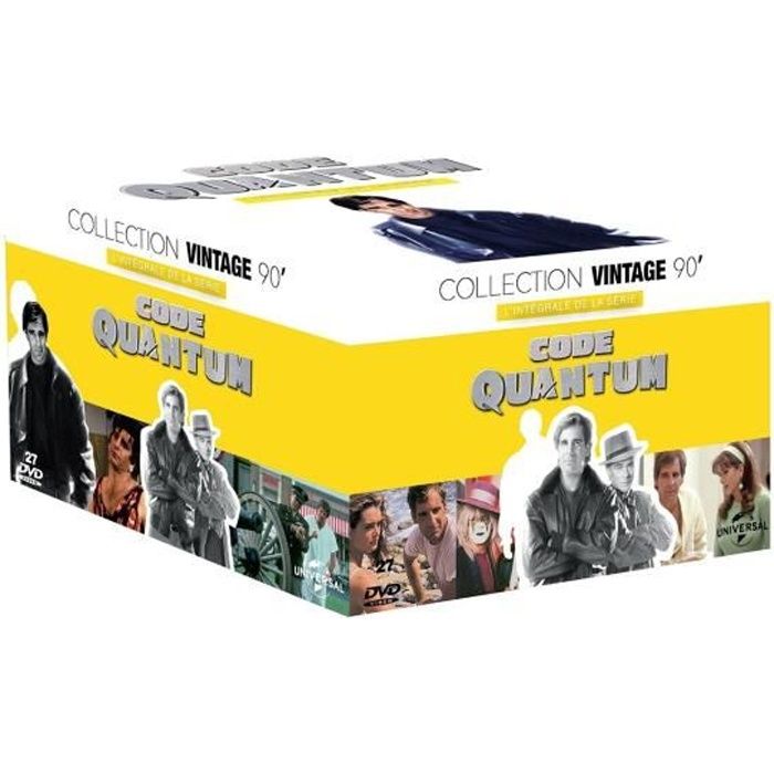 DVD Coffret Code Quantum - L'intégrale des 5 saisons - 97 épisodes