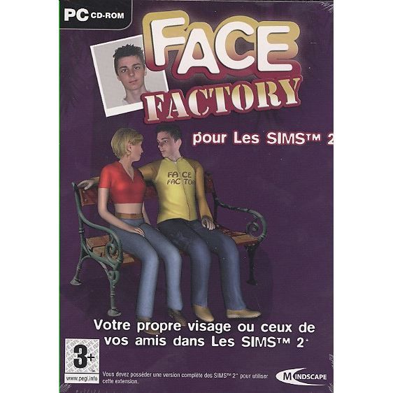 Face Factory Pour Les Sims 2 / Jeu PC Cd-Rom