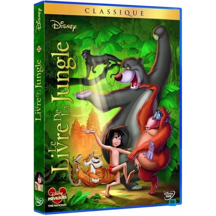 DVD Le Livre de la Jungle