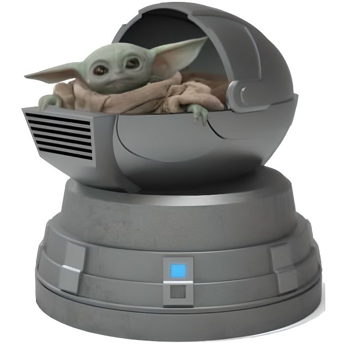 Enceinte Bluetooth Bébé Yoda - KID UNIVERS - Li-B66MD - Autonomie 4h - Mains libres