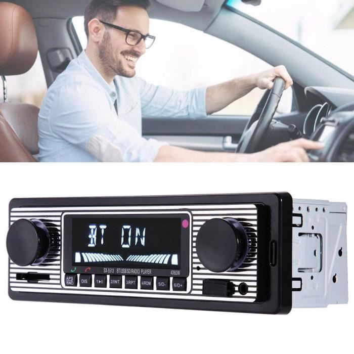 SX-5513 Lecteur mp3 Bluetooth voiture stéréo audio radio véhicule simple din