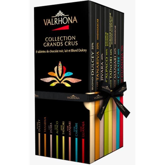 Valrhona Collection Grands Crus - 8 tablettes 560g