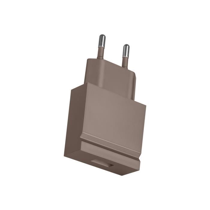 USBE POWER Chargeur secteur Pop stand - Taupe