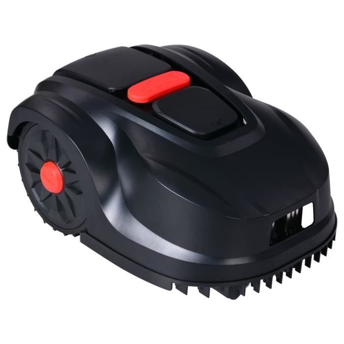Tondeuse à gazon Tondeuse tractée robotique 1000 m² avec LCD batterie 4,4Ah 24V Nouveau *415143