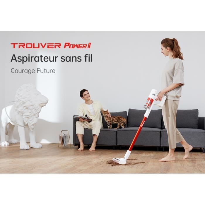 Trouver Aspirateur sans fil Power 11 Quiet Portable 10W tournez le moteur haute vitesse 20kPa haute aspiration