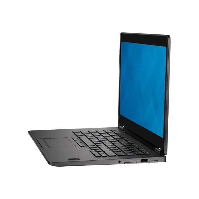 Dell Latitude E7470 Ultrabook Core i5 6300U - 2.4 GHz Win 7 Pro 64 bits (comprend Licence Windows 10 Pro 64 bits) 8 Go RAM 256…