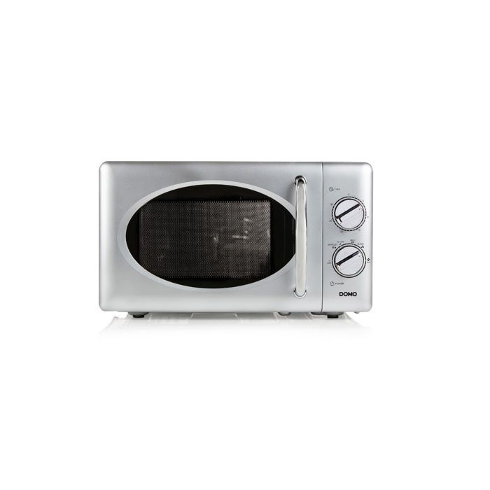 Domo Micro-ondes Domo -DO3025-, couleurs argentées/gris, 25 litres, 900 watts