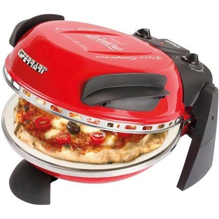 G3FERRARI G1000600 Four à pizza - Rouge