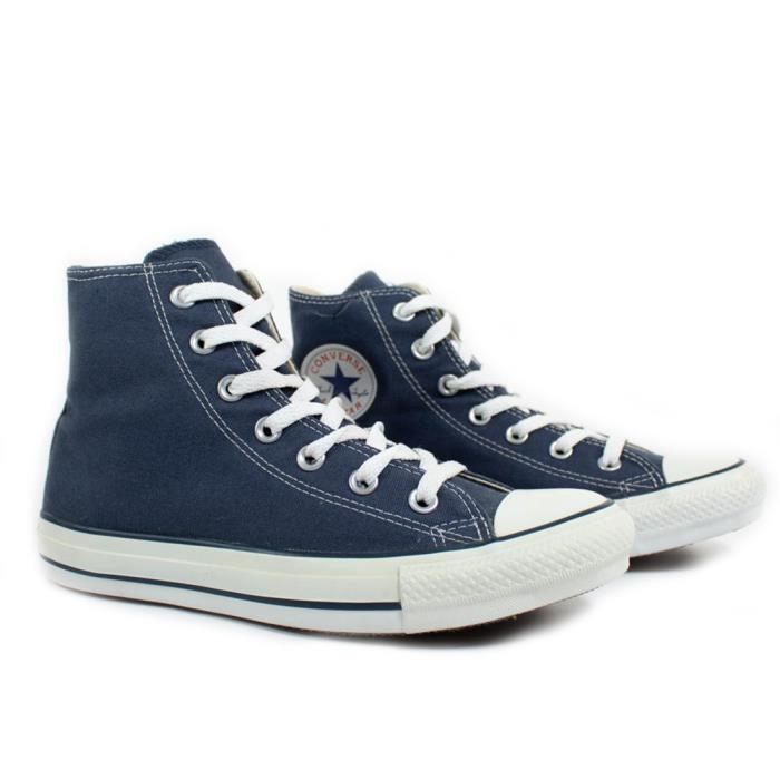 converse montante blanches