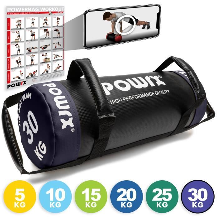 HPQ Power Bag différents poids et couleurs Poids: 30 kg