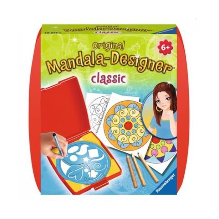 Mini Mandala Designer Classic aille Unique Coloris Unique
