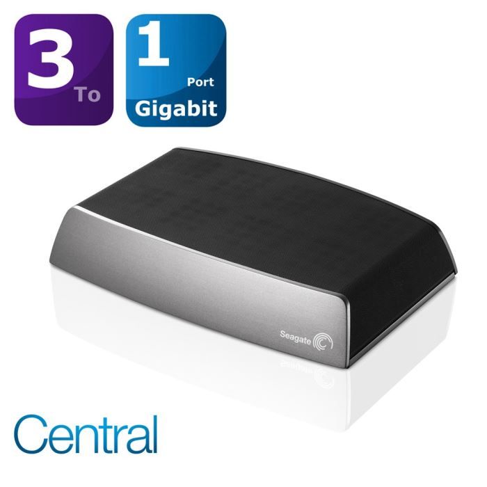 Seagate 3To Central NAS disque réseau