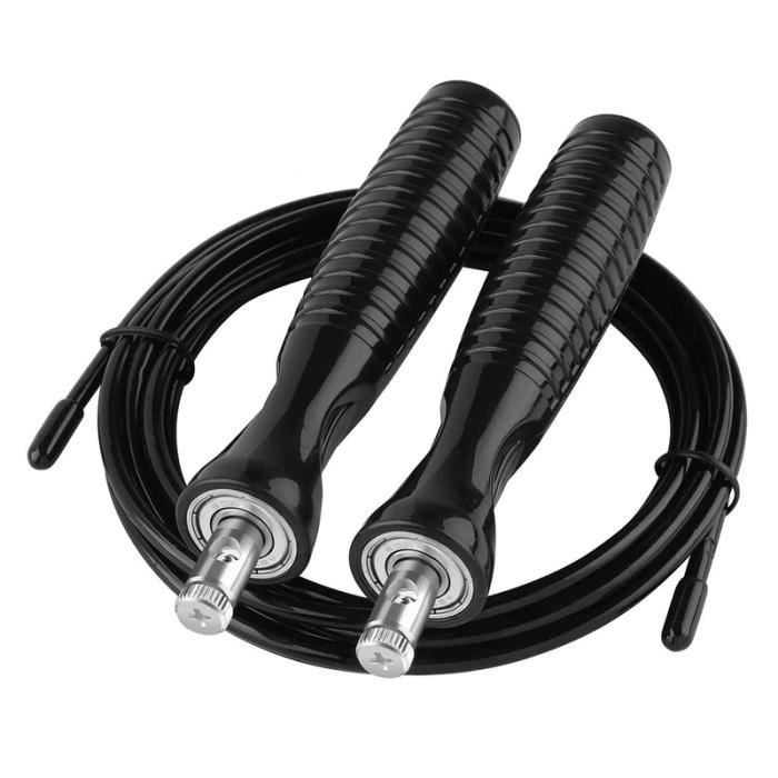 Corde à Sauter PondéRéE Vitesse Crossfit Corde à Sauter Exercice Fitness Faire des Exercices pour Adultes Enfants Hommes Femmes