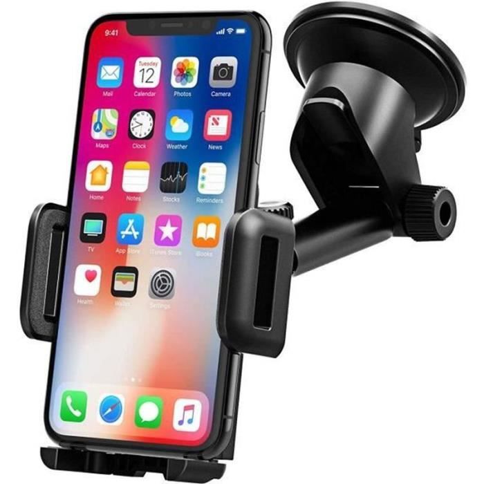 SP20211-Support Téléphone Voiture Support Tableau de Bord Téléphone Support Voiture Téléphone GPS Pare-Brise Support Voiture pour