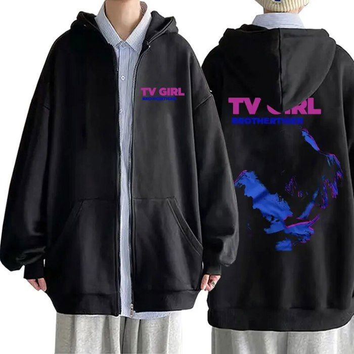 Fishoutleap Sweat à Capuche Décontracté à Manches Longues